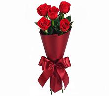 Букет 5 Красных роз Эдлесс Лав в Чернушке
