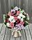 Букет цветов из: Альстромерии, Гвоздики, Розы и Хризантемы в Чернушке