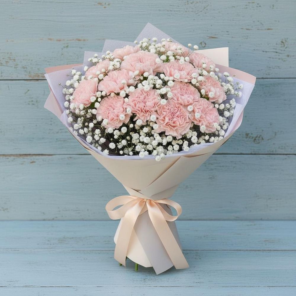 Букет цветов из: Гвоздики в Чернушке