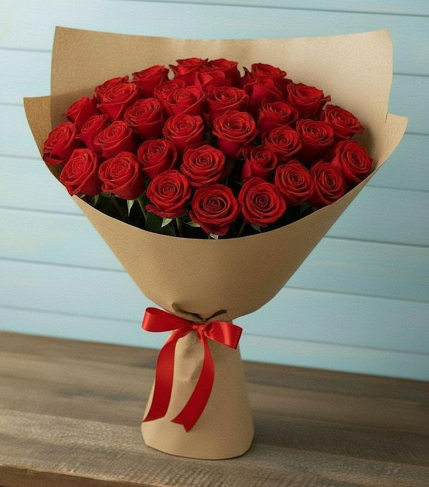 Букет Красные розы Милано в Чернушке