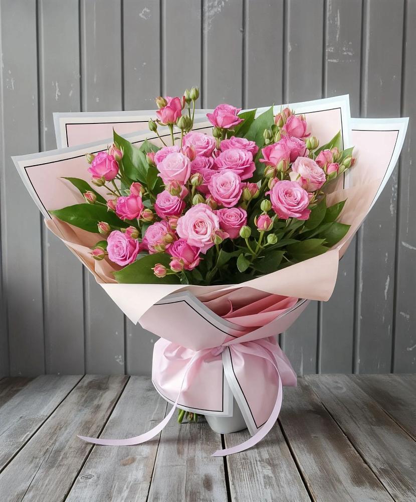 Букет Розовый кустик в Чернушке