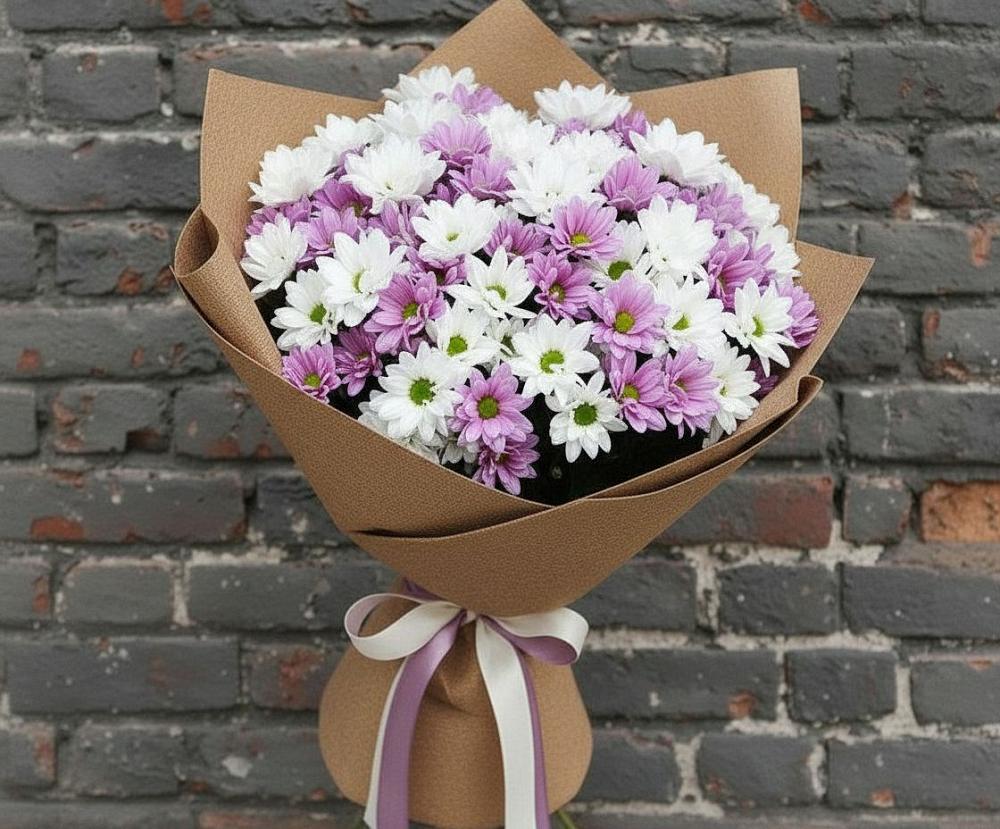 Букет цветов из: Хризантемы в Чернушке